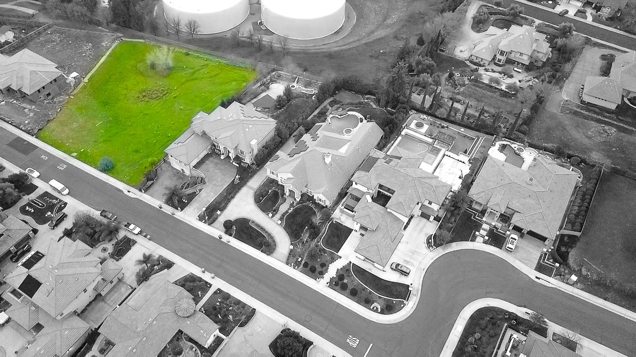 Aerial real estate photography El Dorado Hills